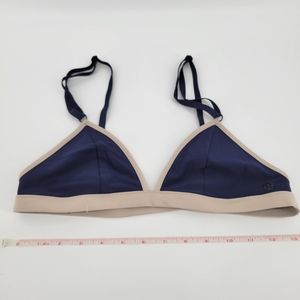 Lululemon swimwear bikini top only blue beige